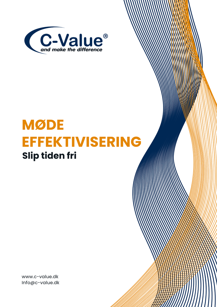E-bog - Møde Effektivisering (DK)