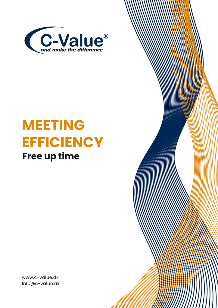 E-bog - Møde Effektivisering (ENG)